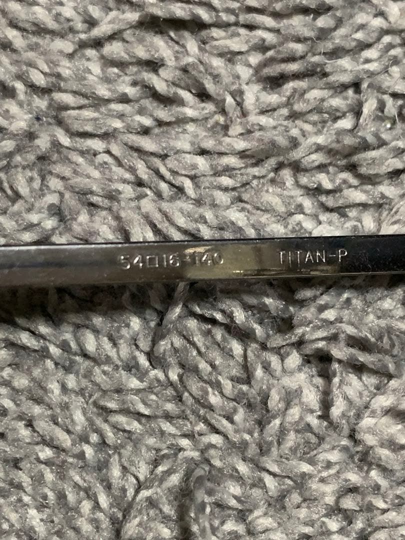 PHILIPPE CHARRIOL オーバルメガネ(度あり)。高級ヴィンテージ品