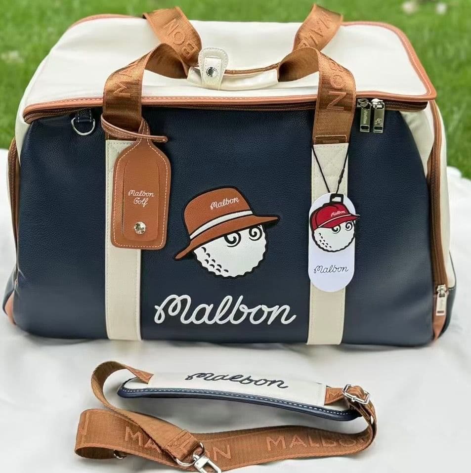 即発送2色展開●マルボンゴルフボストンバッググリーン