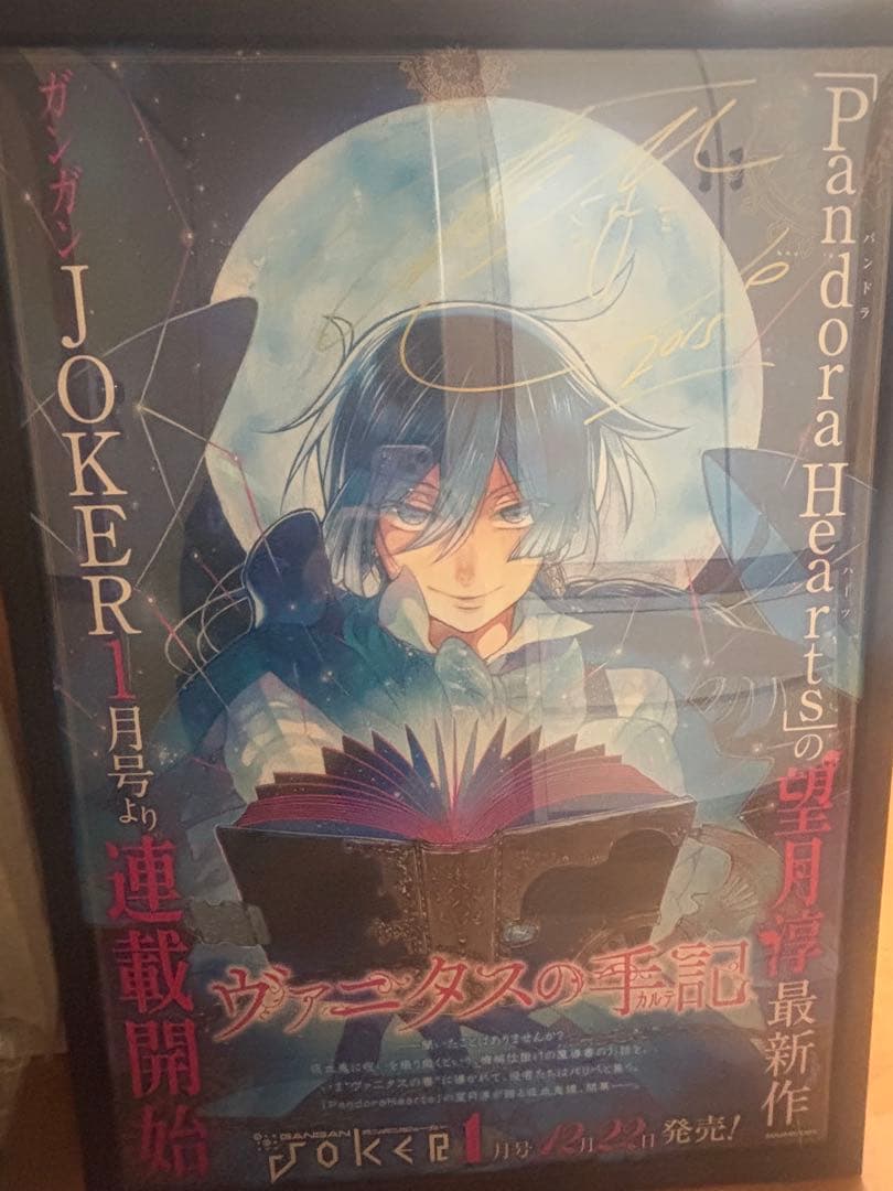 ヴァニタスの手記直筆サイン入りポスター