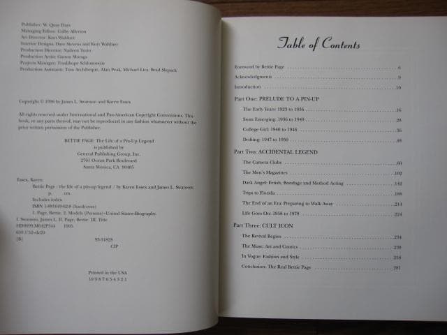 Bettie Page：The Life of a Pin-Up Legend