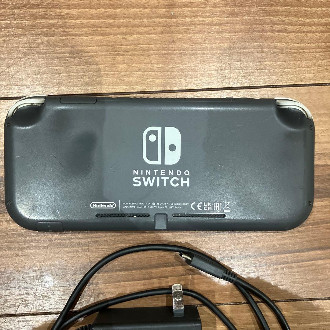 Nintendo Switch Lite グレー 本体と充電器のみ