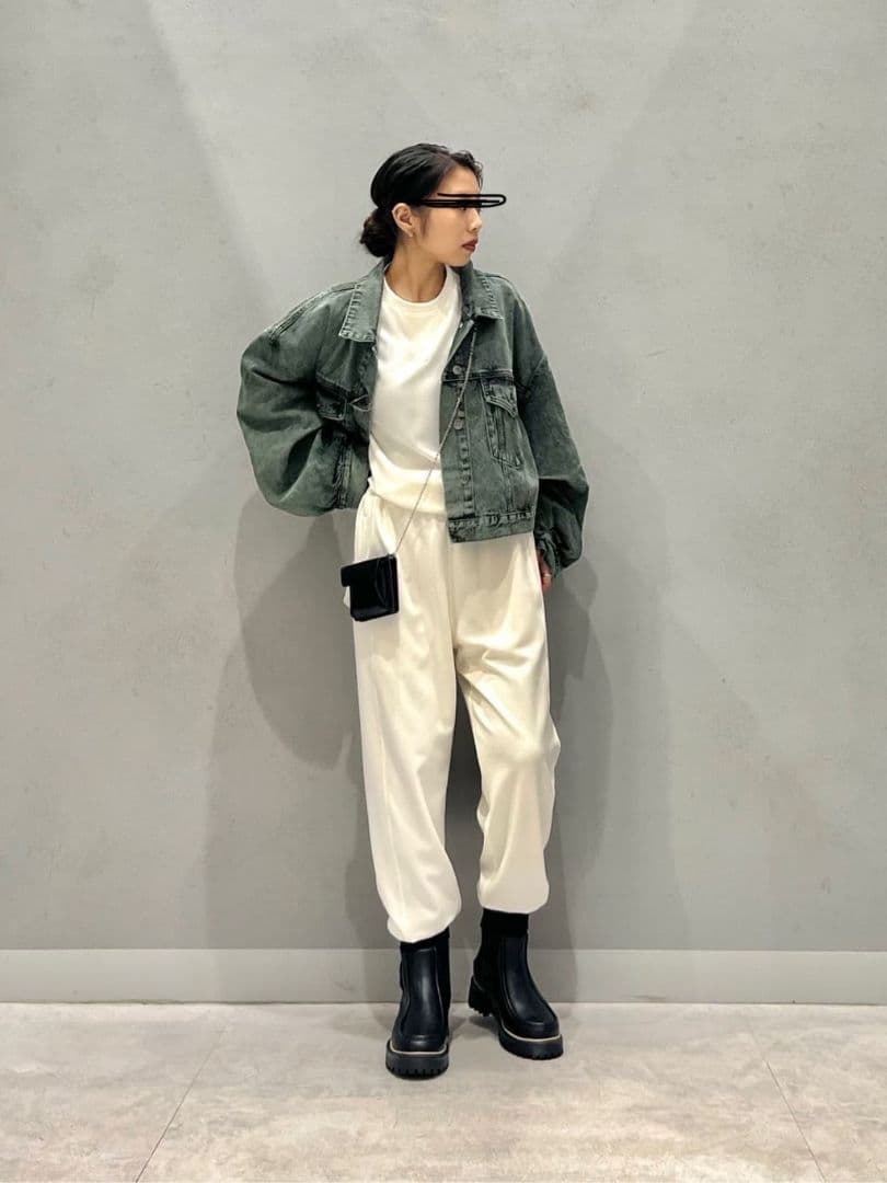 新品ヤマダヤ クロップドデニムジャケット