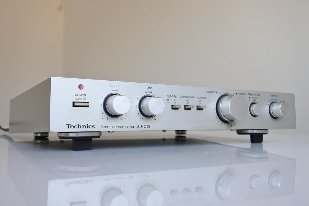 ■Technics SU-C01　プリアンプ　オーバーホール済　正常動作品 ■