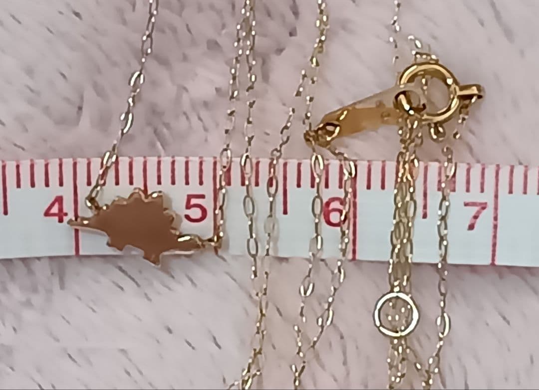 BLOOM　K10ネックレス K10恐竜ネックレス レア廃盤商品　ステゴサウルス