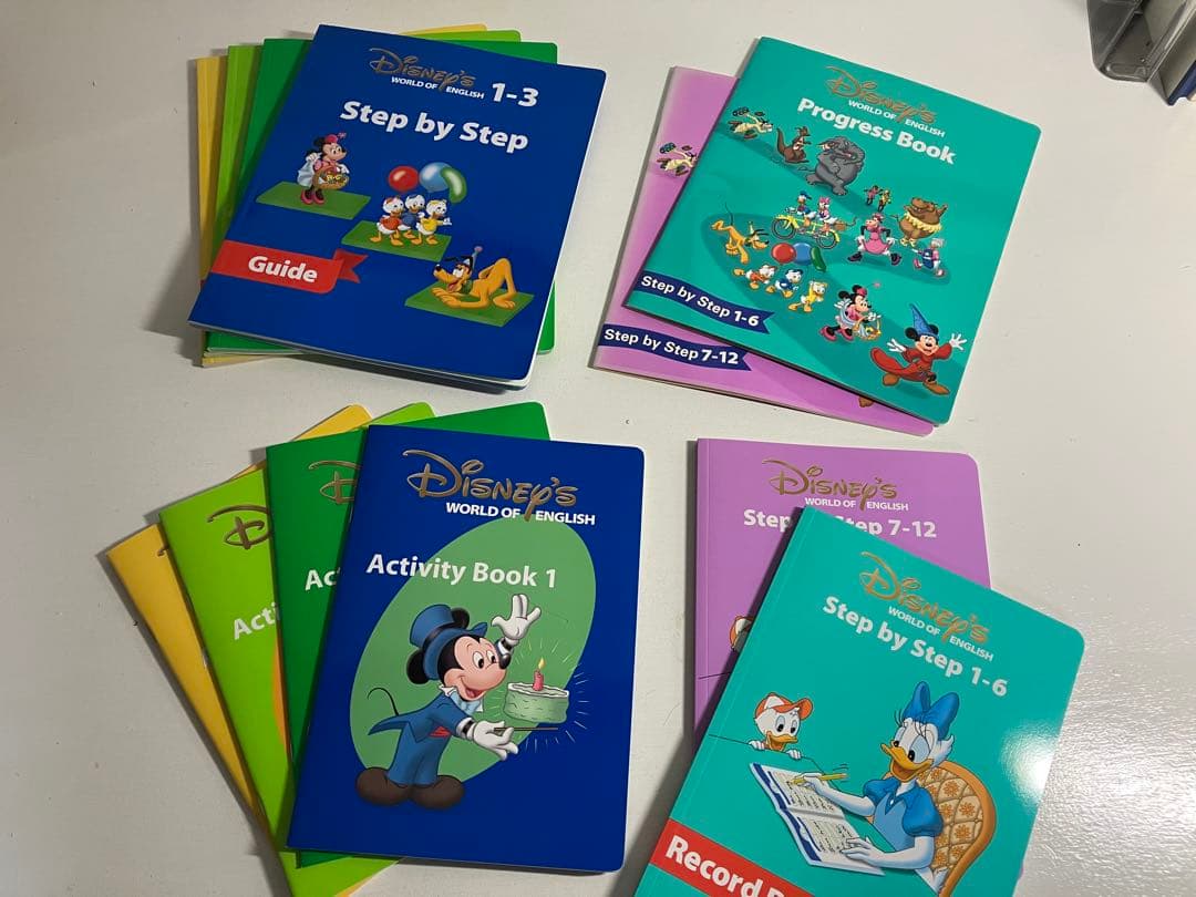 Disney's World of English DVDやCDなど色々セット