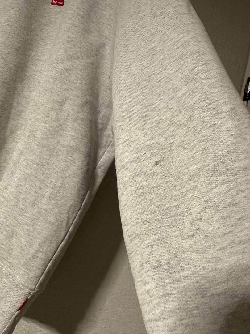 Supreme Small Box Crewneck Ash Grey Lサイズ