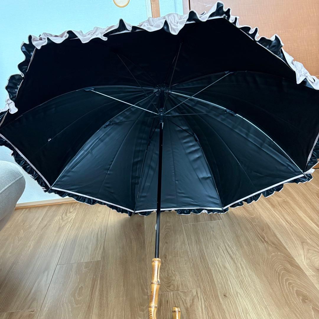 サンバリア　日傘　長傘　Mサイズ フリル