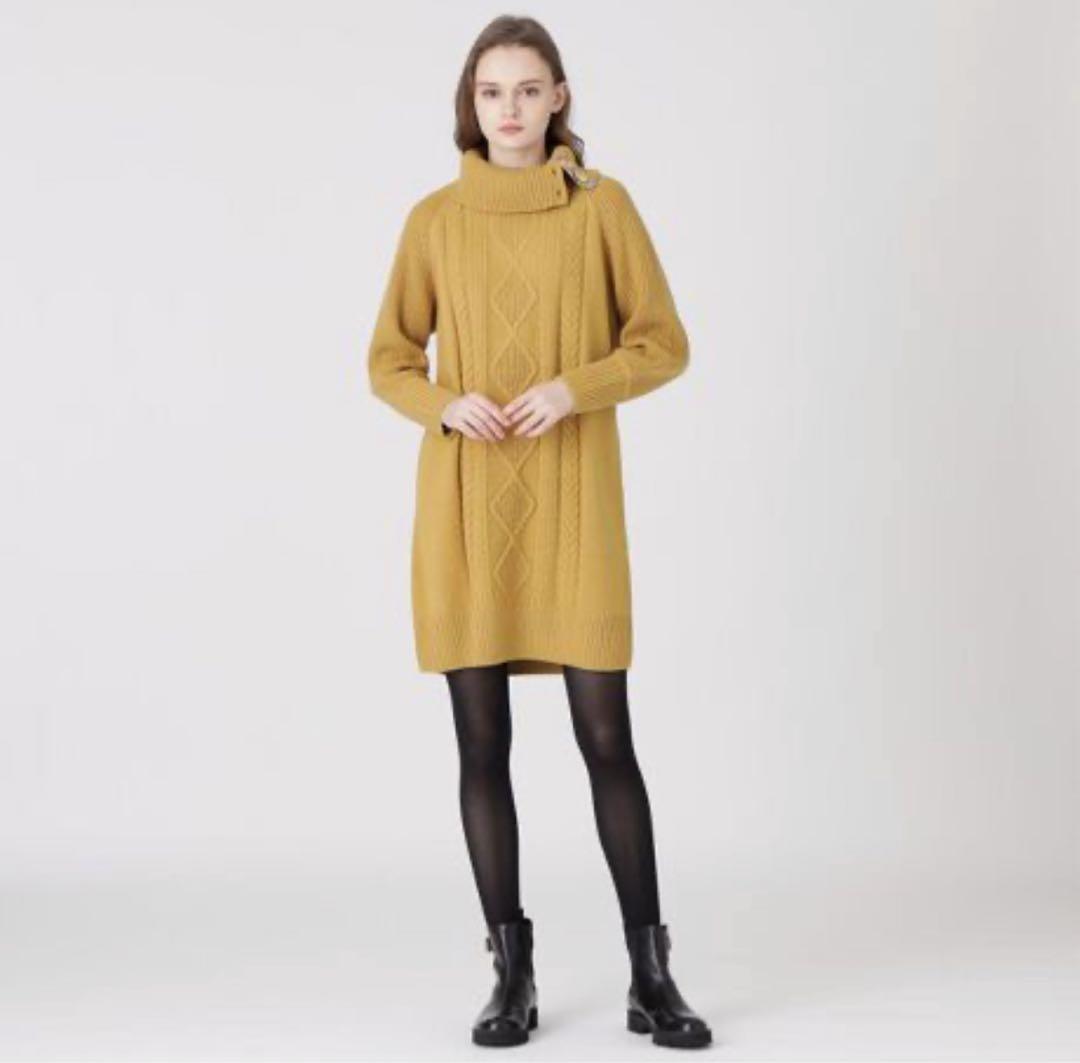 ブルーレーベル ニットワンピース