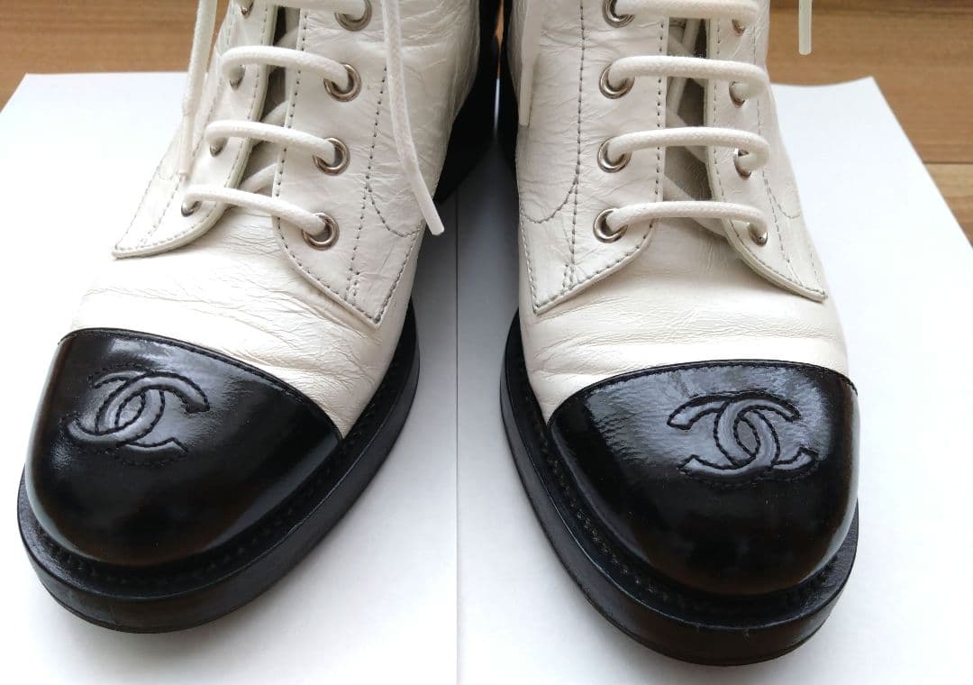 CHANEL　シャネル　ショートブーツ　37