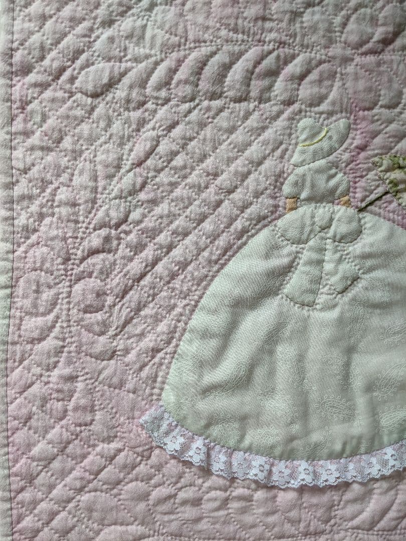 スーちゃん　パッチワークキルト　タペストリー