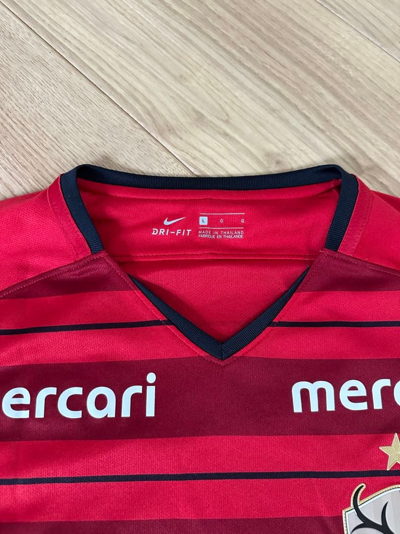 鹿島アントラーズ　 2018シーズンNIKEホームユニフォーム 内田篤人