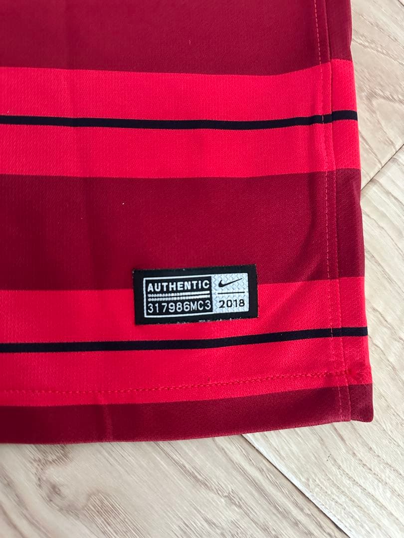 鹿島アントラーズ　 2018シーズンNIKEホームユニフォーム 内田篤人