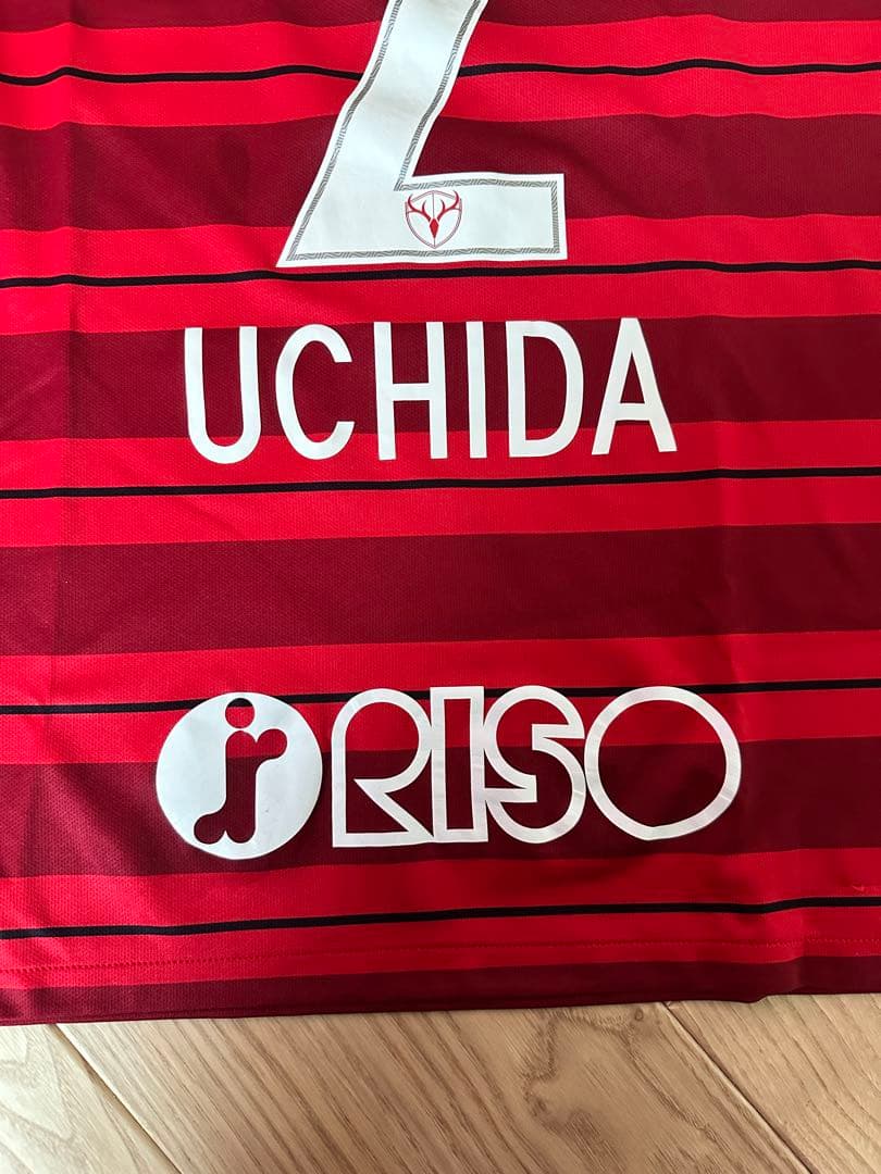 鹿島アントラーズ　 2018シーズンNIKEホームユニフォーム 内田篤人