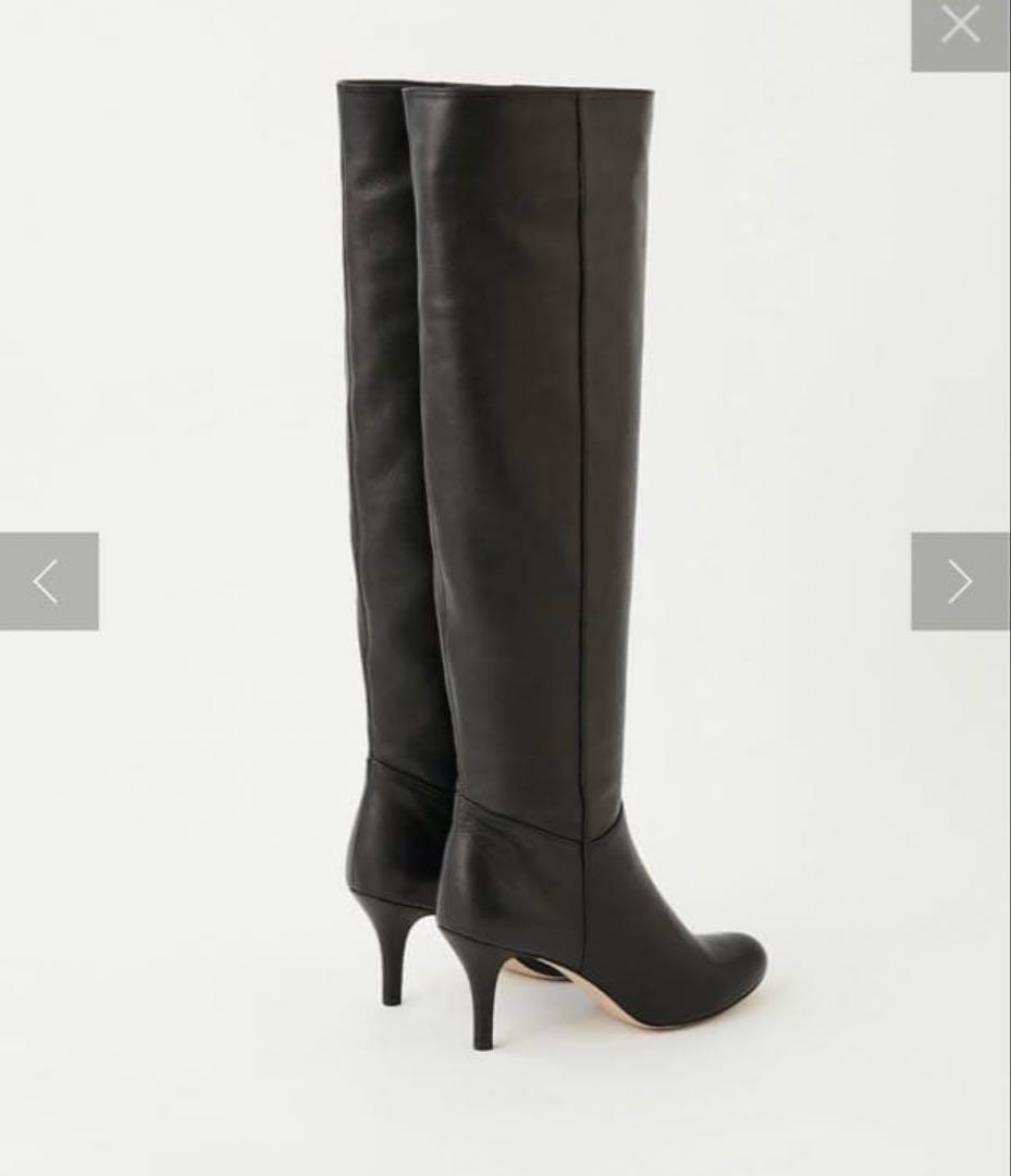 【美品】GALLARDA GALANTE 2.718ロングブーツ black37