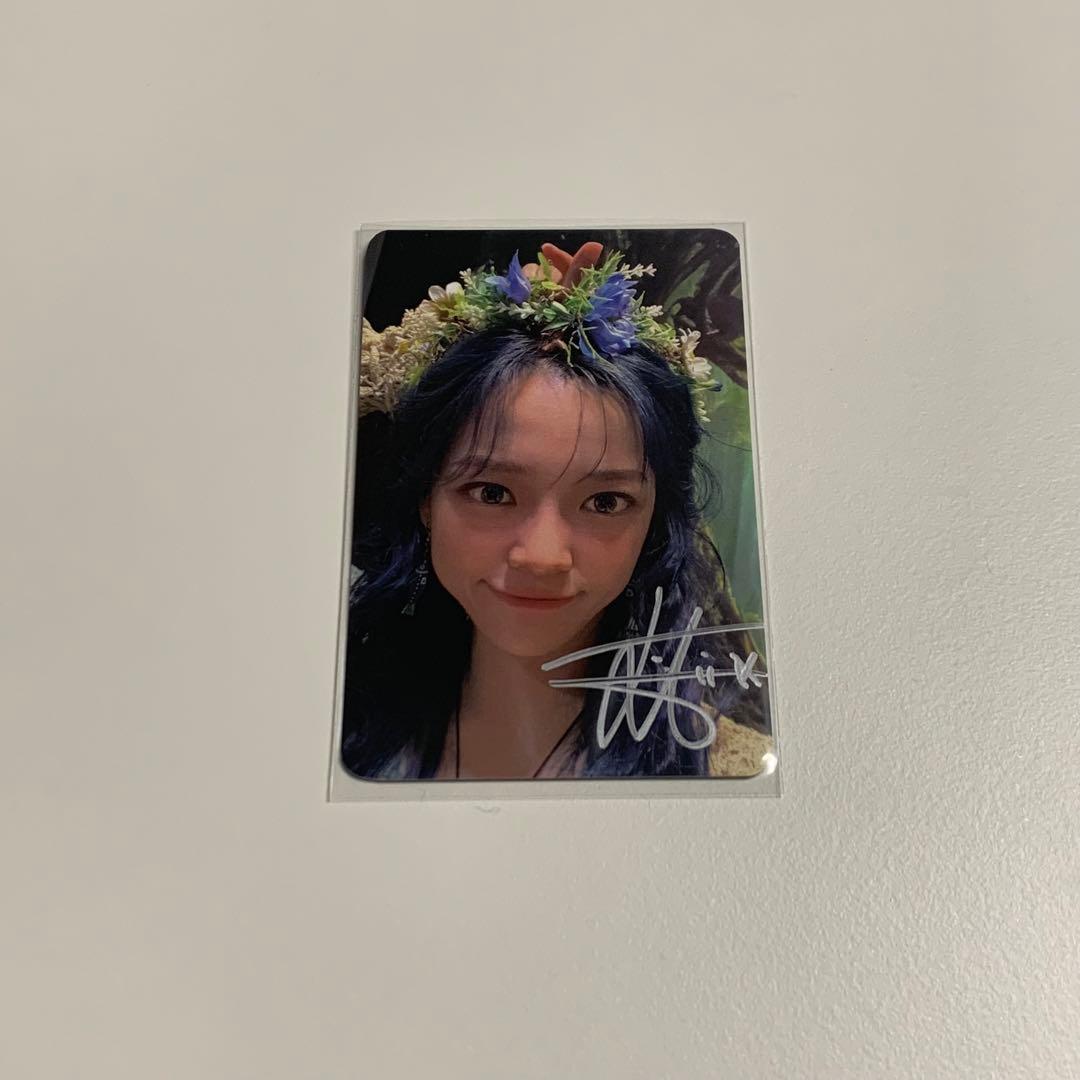 キムセジョン サイン入り トレカ