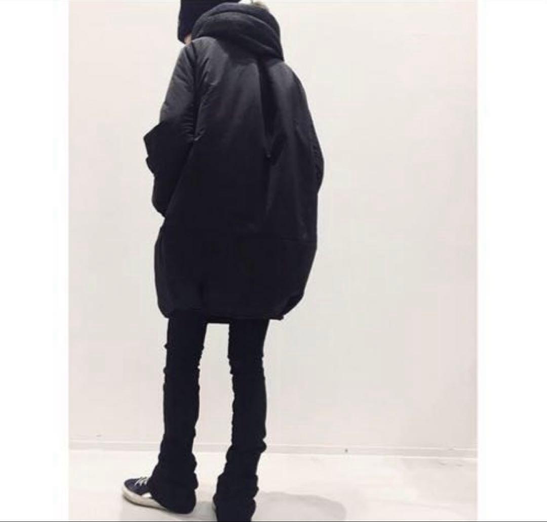 アパルトモン CARIAGGI レッグウォーマー 黒いリブ編みレッグウォーマー