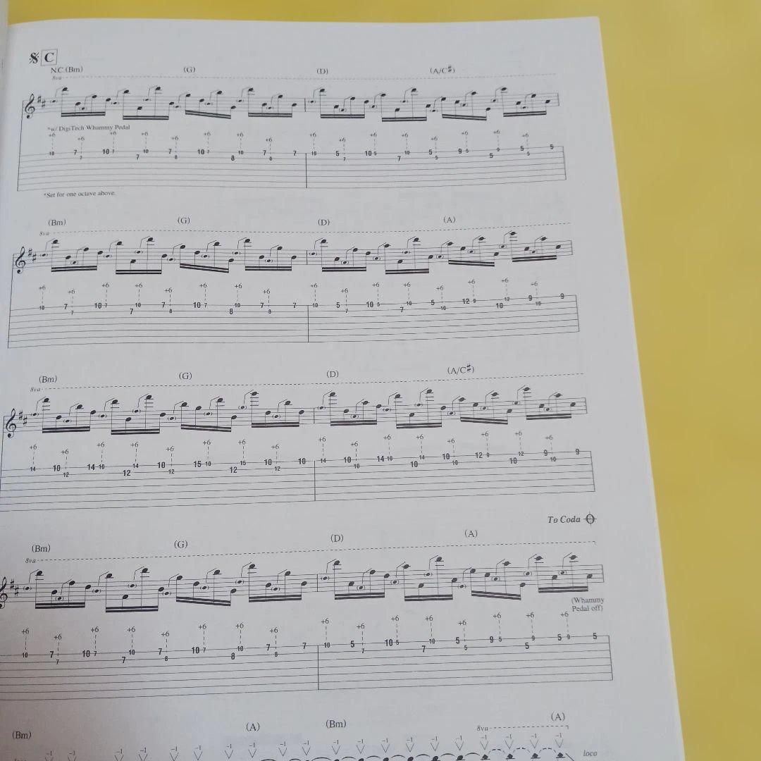 輸入楽譜JOE SATRIANI IS THERE LOVE IN SPACE？