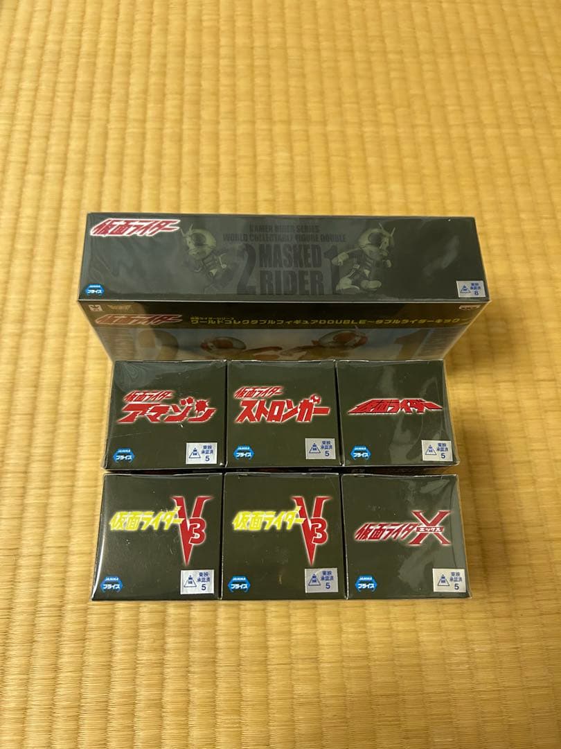 仮面ライダーワールドコレクタブルフィギュア　昭和ライダーまとめ売り