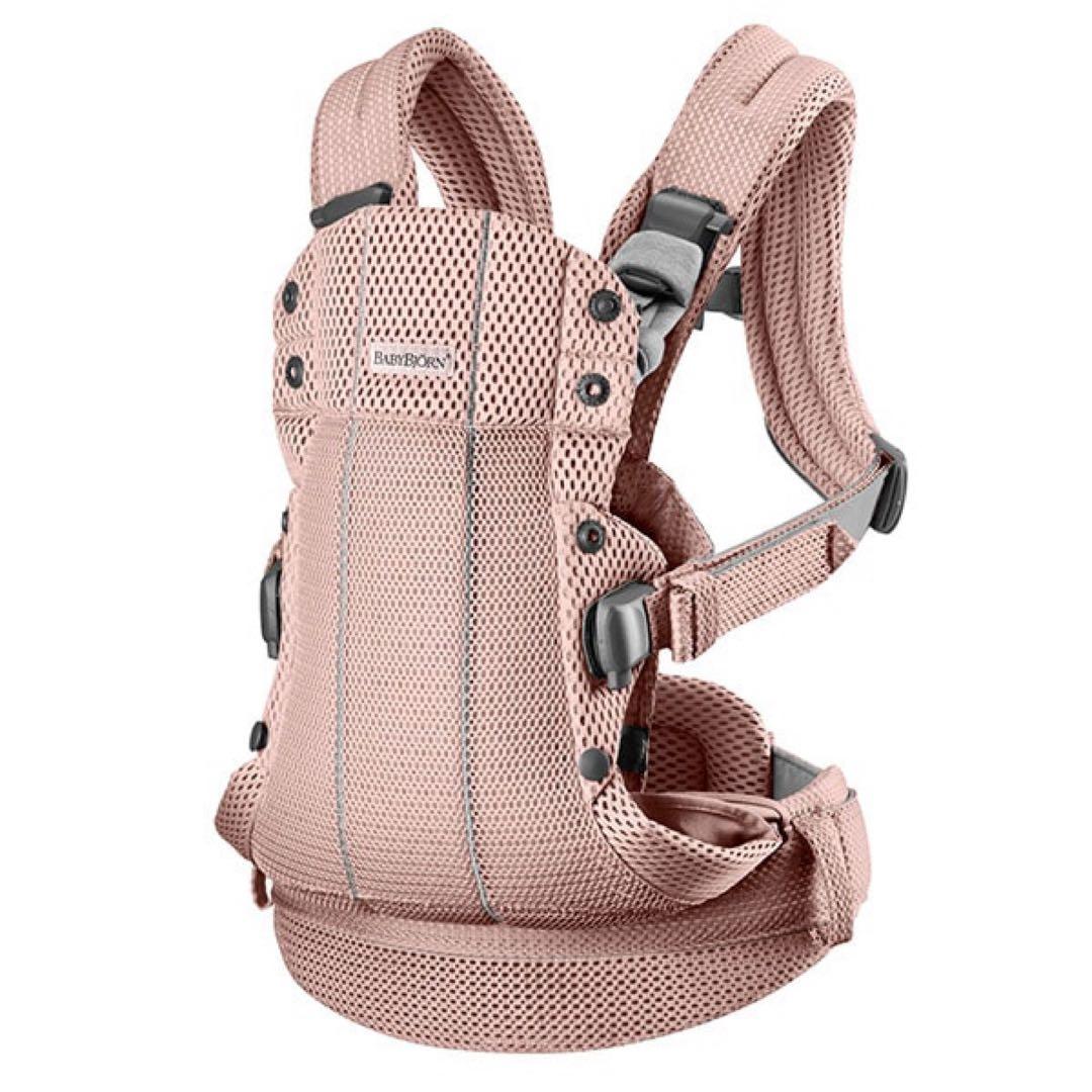 美品 BabyBjorn ベビービョルン ベビーキャリア ハーモニー ピンク