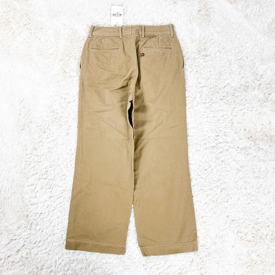 【タグ付き未使用品】45rpm おこめチノのシャルロットパンツ　ベージュ