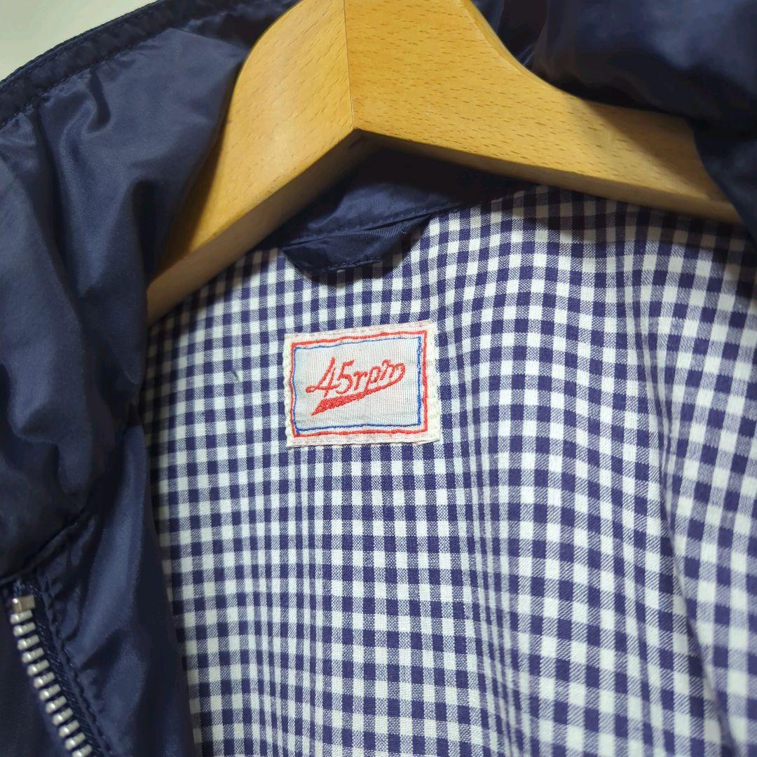 ★ 45RPM ナイロン スイングトップ ハリントンジャケット