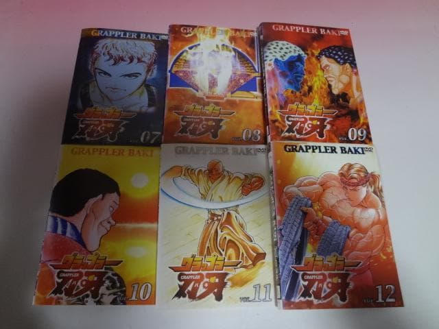 DVD グラップラー刃牙+最大トーナメント編 24巻 全巻 レンタル