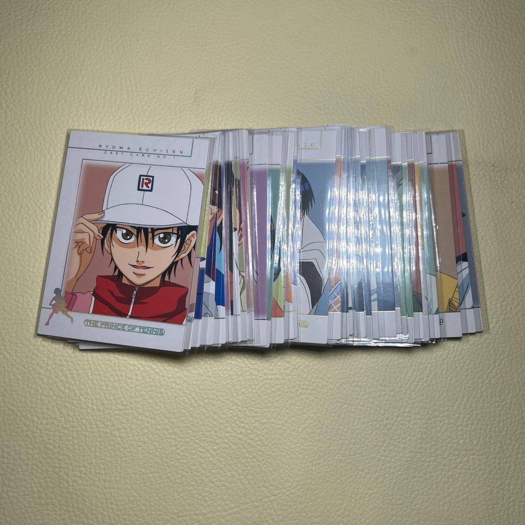 テニスの王子様　トレカ　キャストカード　セット　箔押し