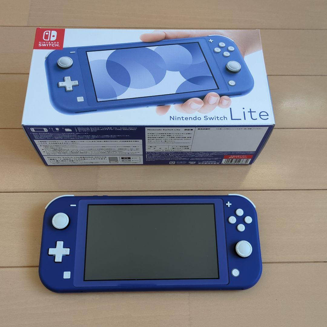 Switchライト 本体 箱付き ブルー