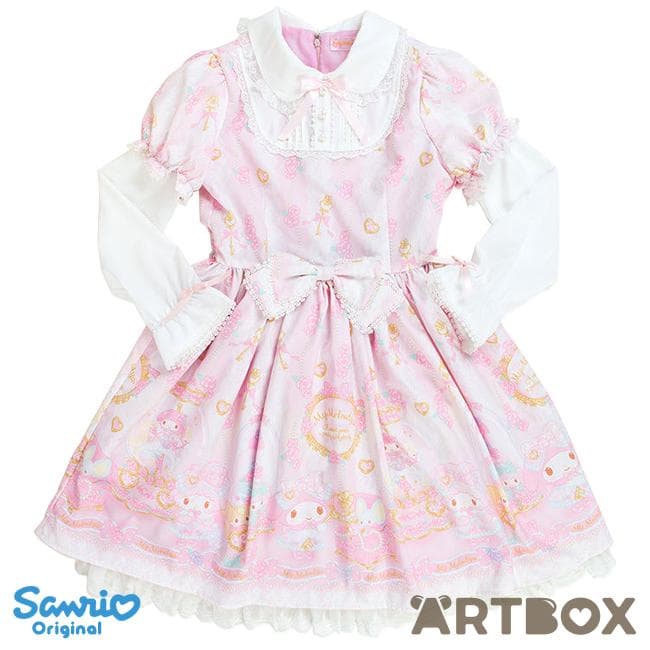 サンリオ マイメロ マイメロディ ピンク 大人用 ワンピース