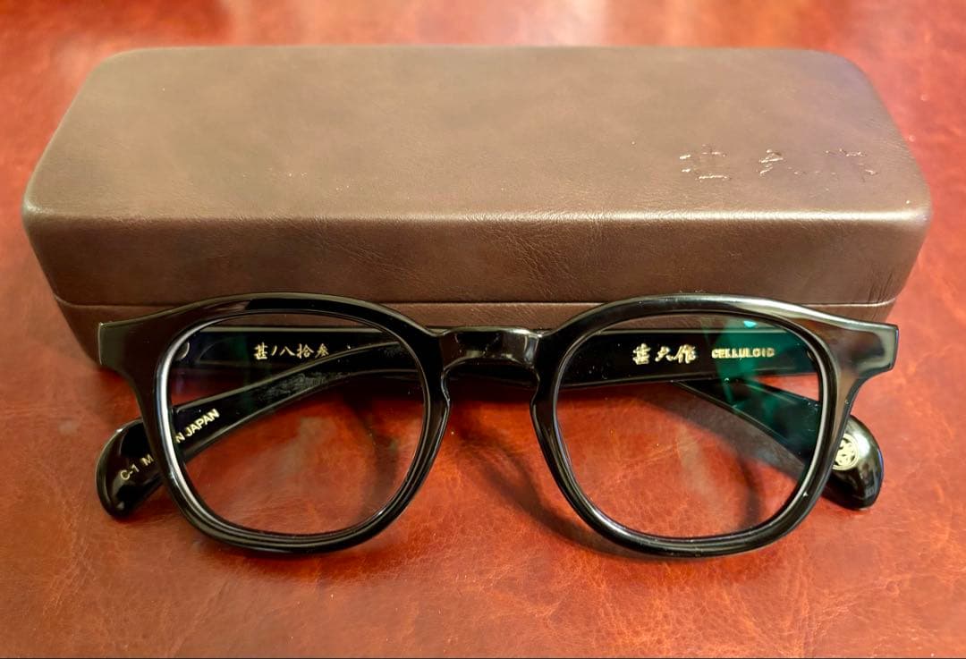 甚六作 JN-083 (ブラック) セルロイド 未使用