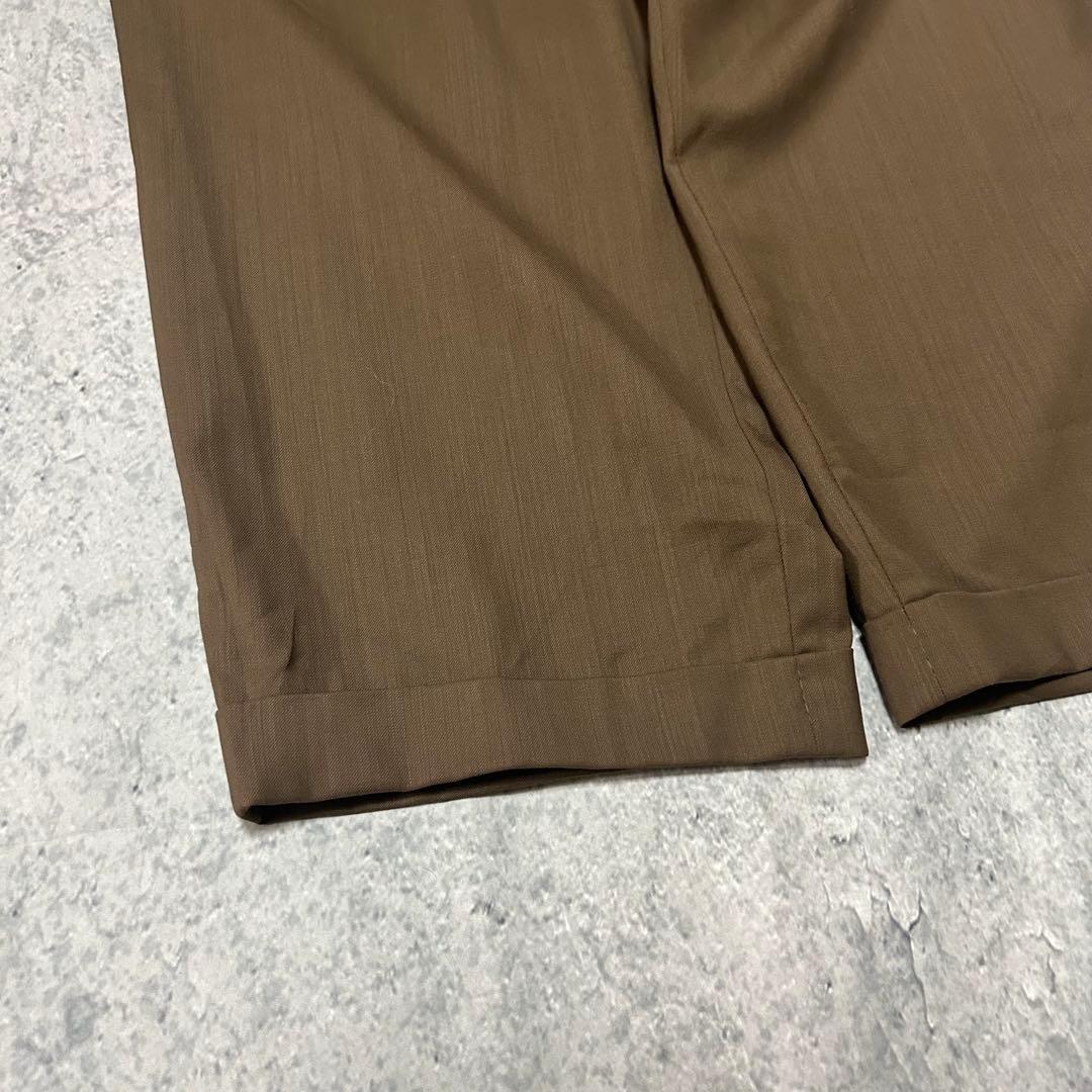 90s ITALY製 PRONTO-UOMO ツータックスラックス ヴィンテージ