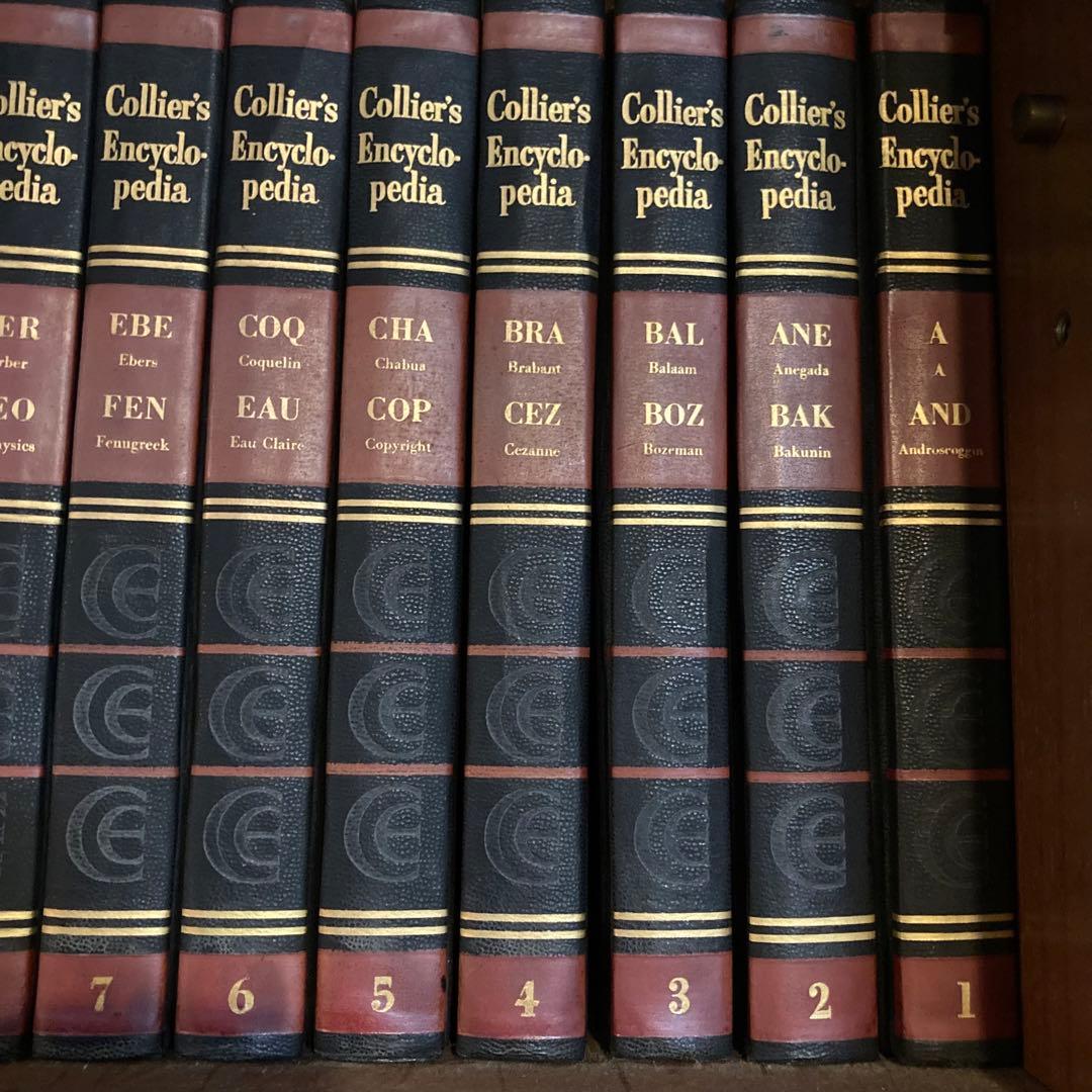 Collier's Encyclopedia 全20巻セット