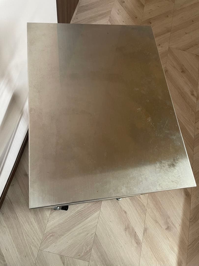 廃盤品　IKEA イケア ステンレス製キッチンワゴン