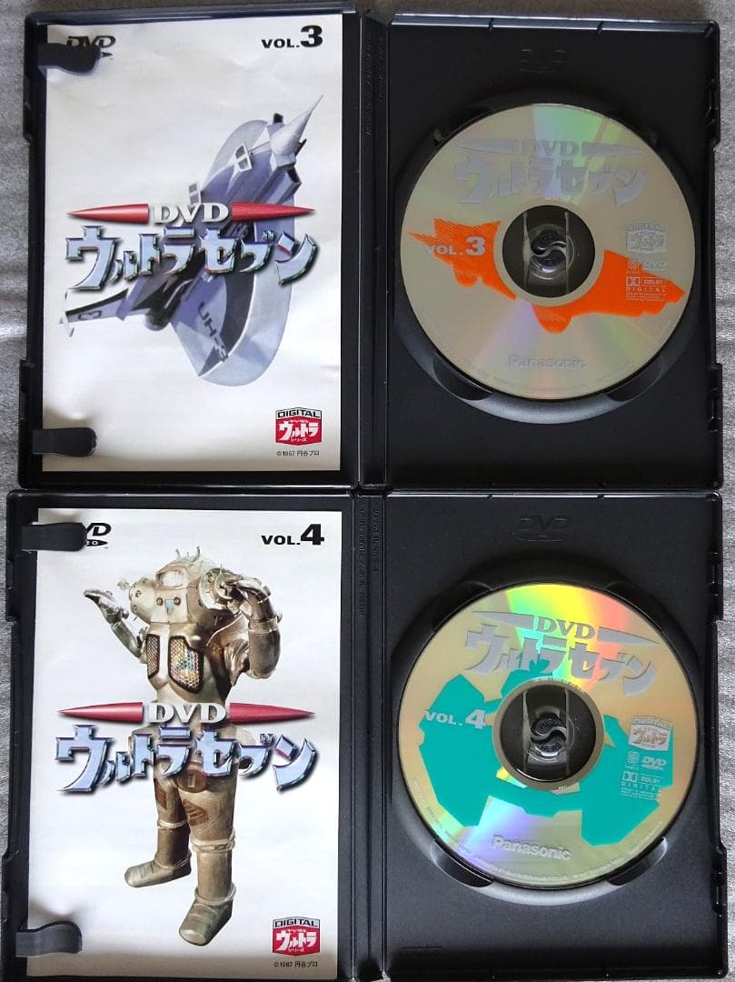 ウルトラセブン DVD（セル版） 全12巻セット