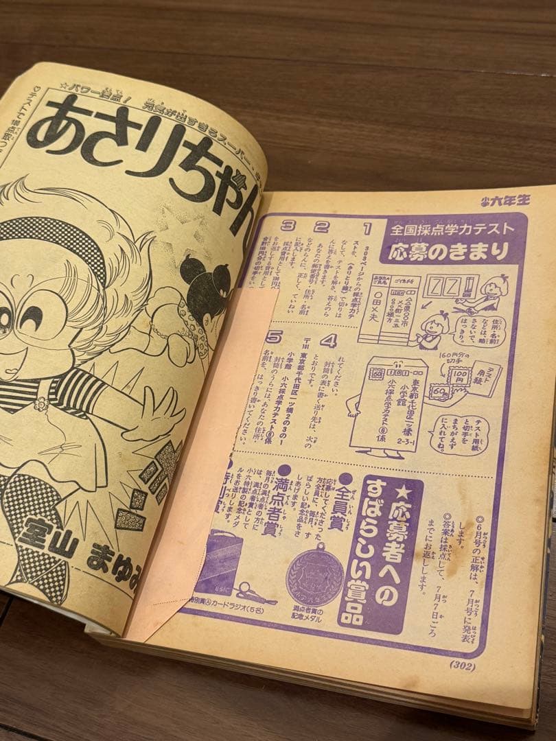 昭和62年　1987年　小学六年生　5月号、6月号セット　藤子不二雄