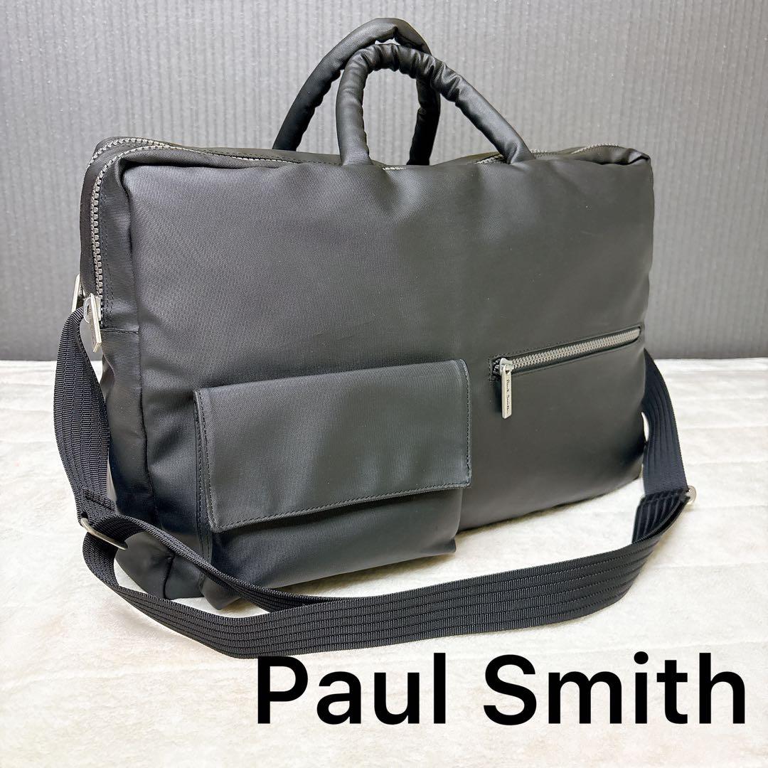 Paul Smith ポールスミス 2WAYボストンバッグ ブラック 大容量