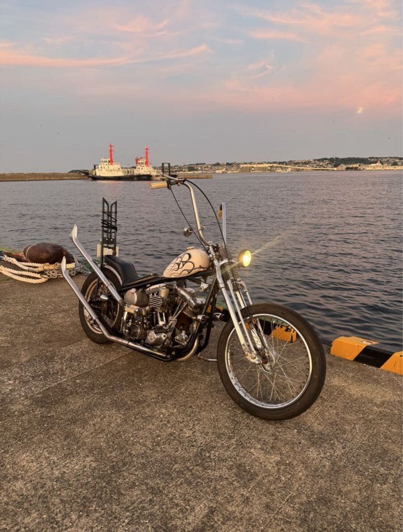 バイク　スプリンガーフォーク