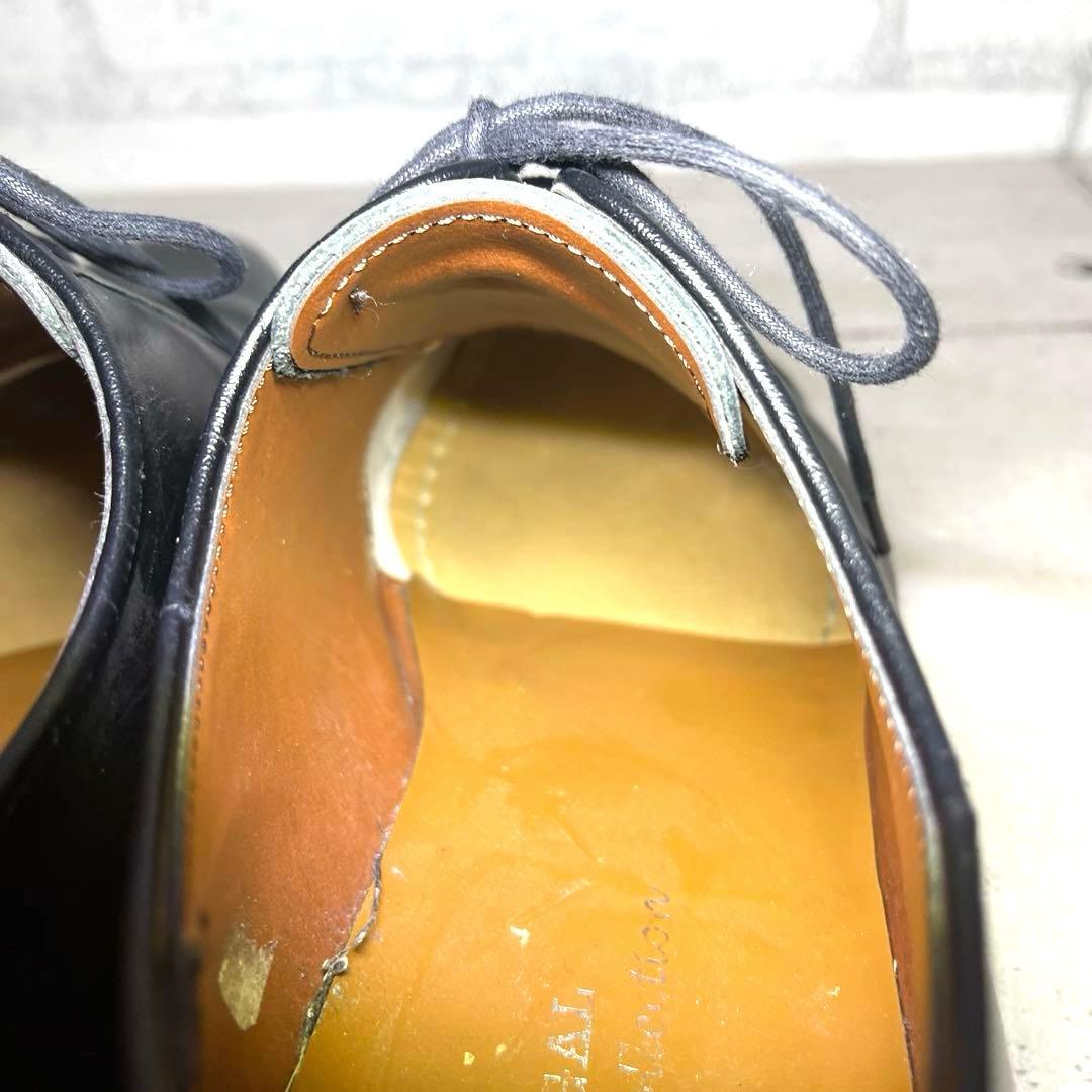 【リーガル】ストレートチップ V075 内羽♡ブラック 25EEE