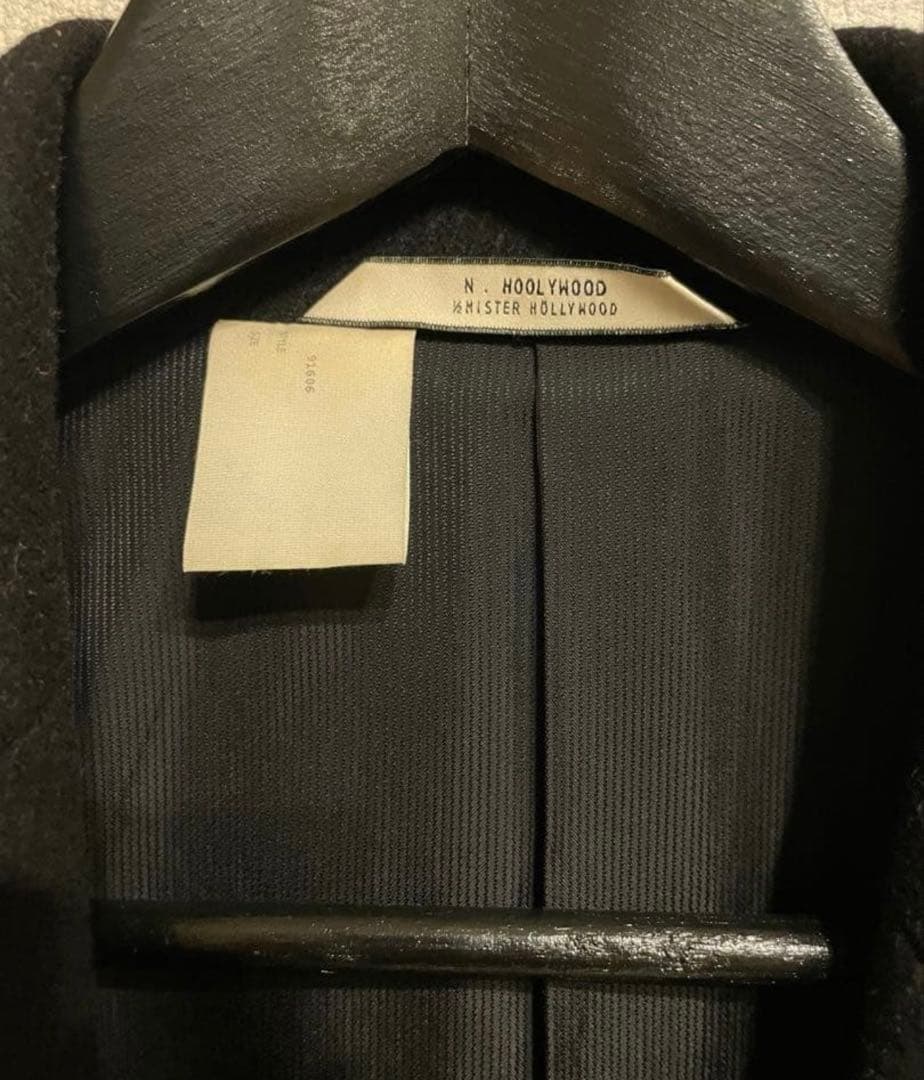 N.Hollywood ブラック テーラードジャケット