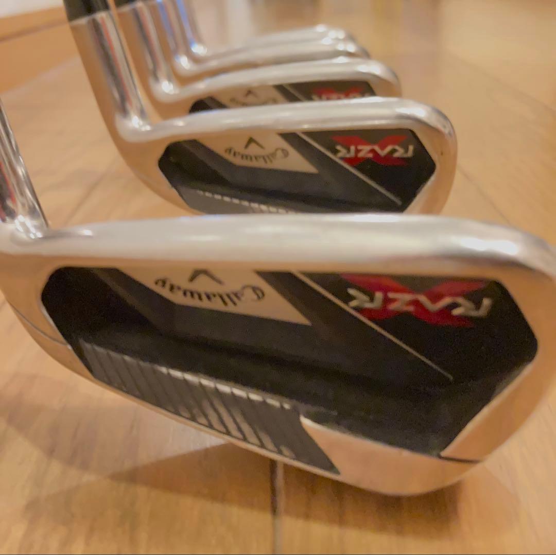 Callaway RAZR X アイアンセット 6-9 PW