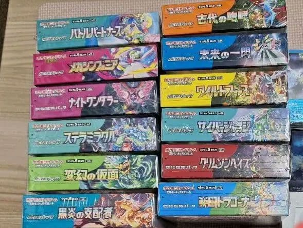 ポケモンカード引退品 BOXまとめ売り　シュリンク付き
