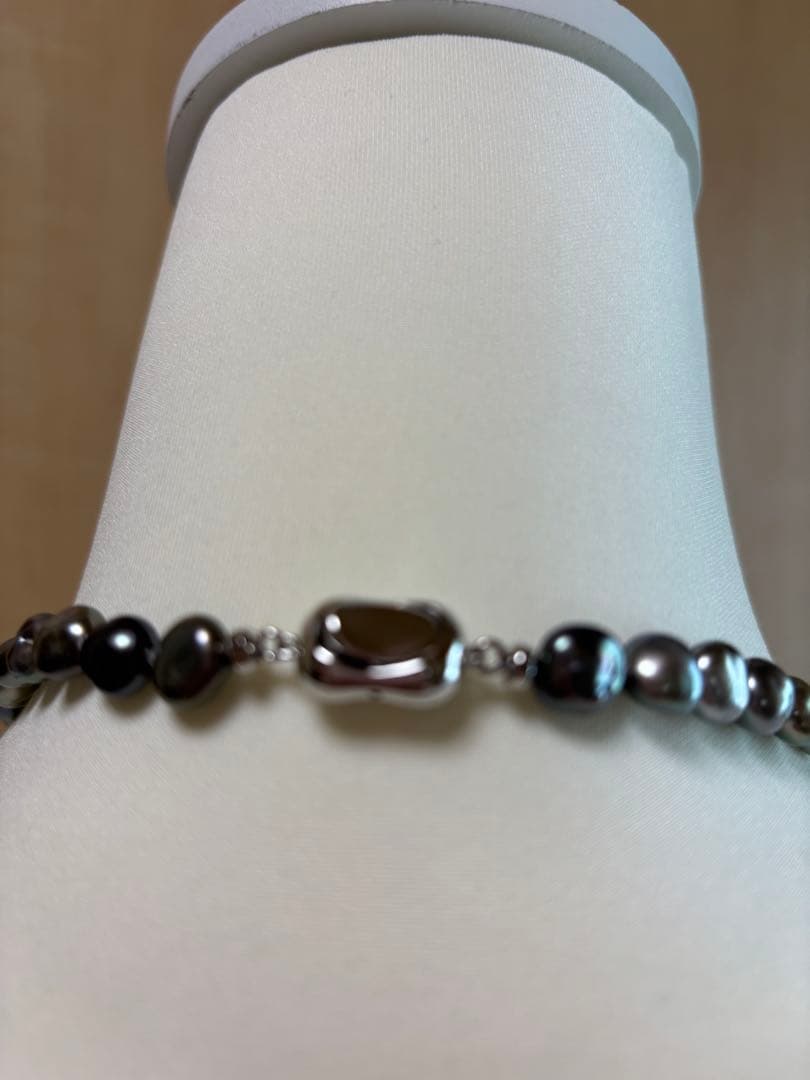 黒蝶ケシパール　ネックレス