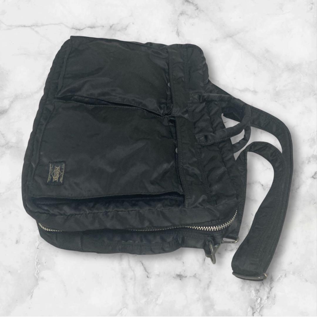 美品PORTER / ポーターTANKER（タンカー）3WAY ブリーフケース黒