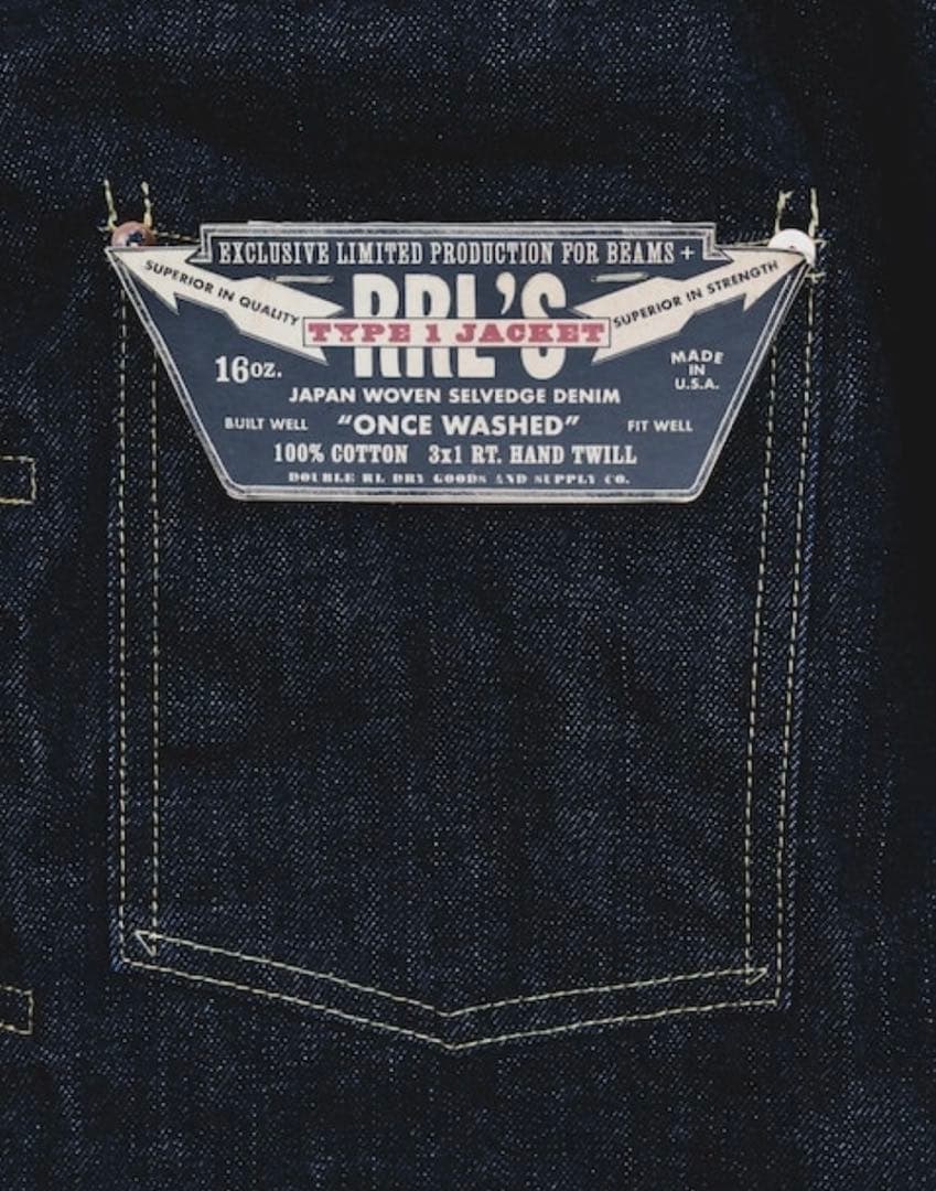 新品　BEAMS＋別注　RRL 1944年大戦モデル　上下セットアップ