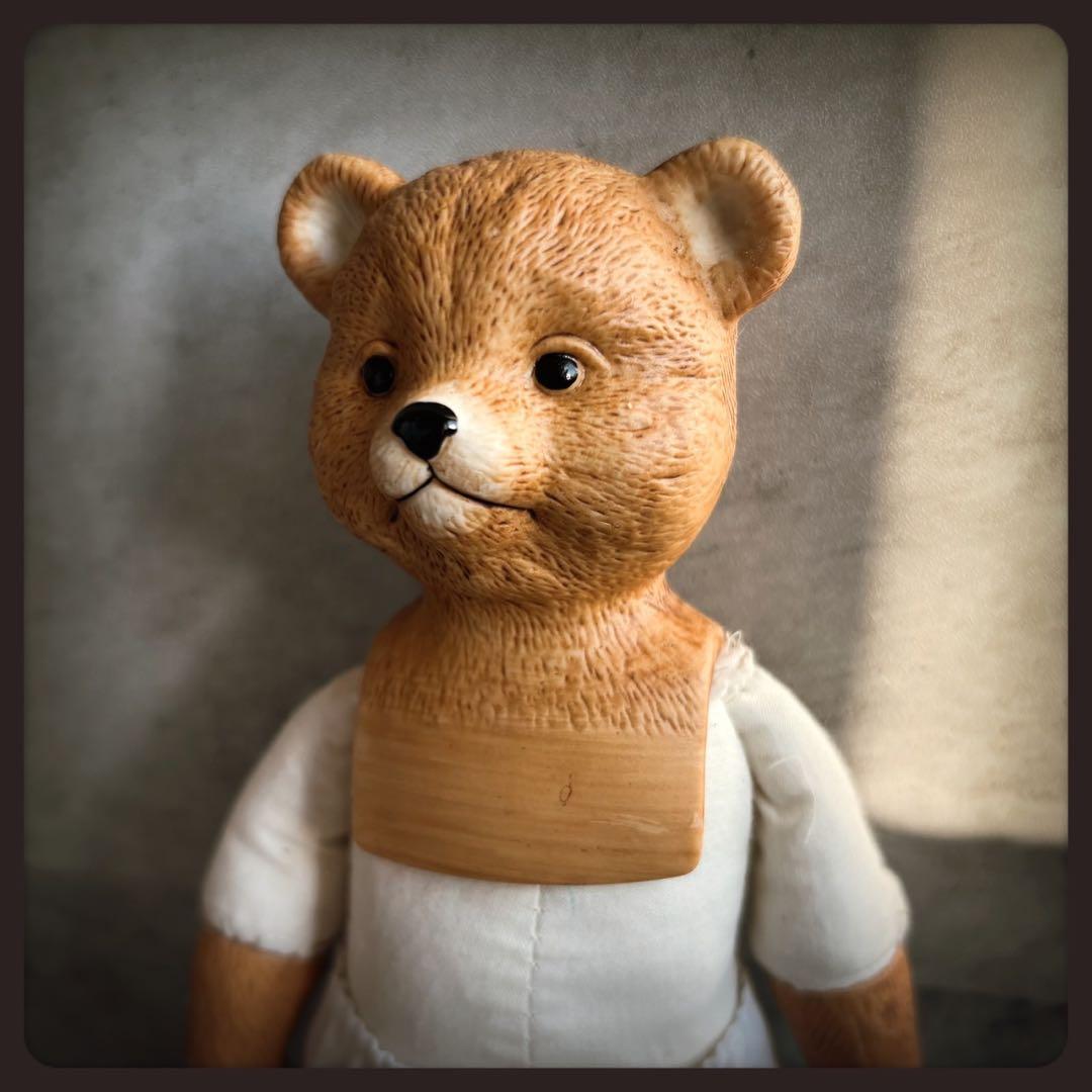 ヴィンテージ ベアのビスクドール