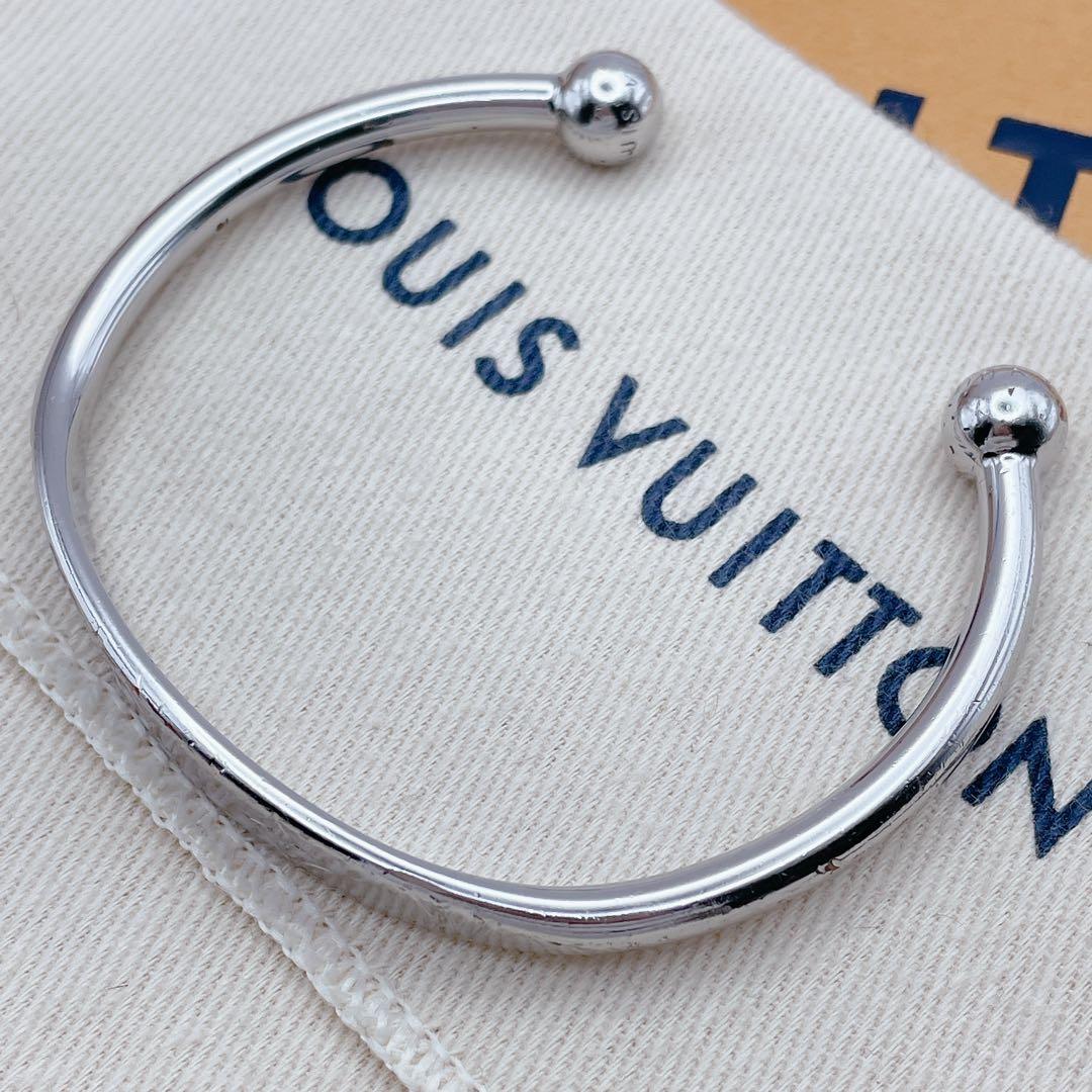 LOUIS VUITTON ジョンク　ブレスレット　バングル　シルバー