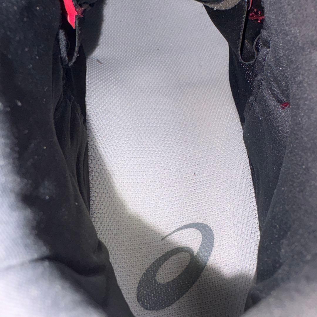 ASICS アシックス ウィンジョブ CP304 安全靴【27cm】レッド ボア