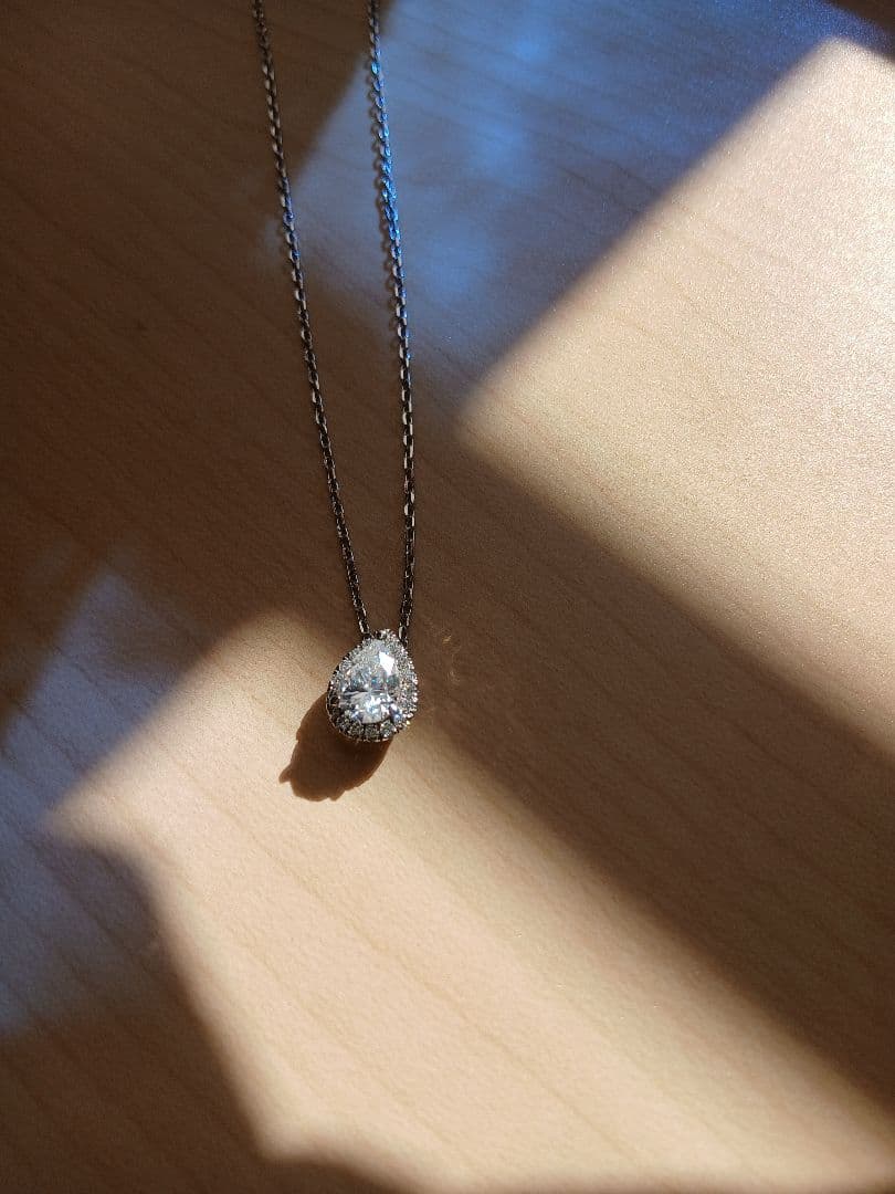 ペアシェイプ ネックレス