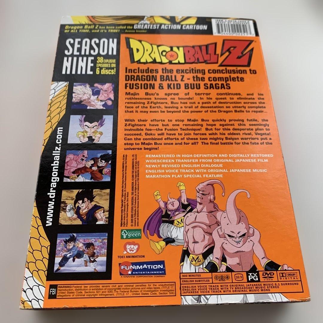 ドラゴンボールZ DRAGON BALL Z 291話 北米版 全巻DVD54枚