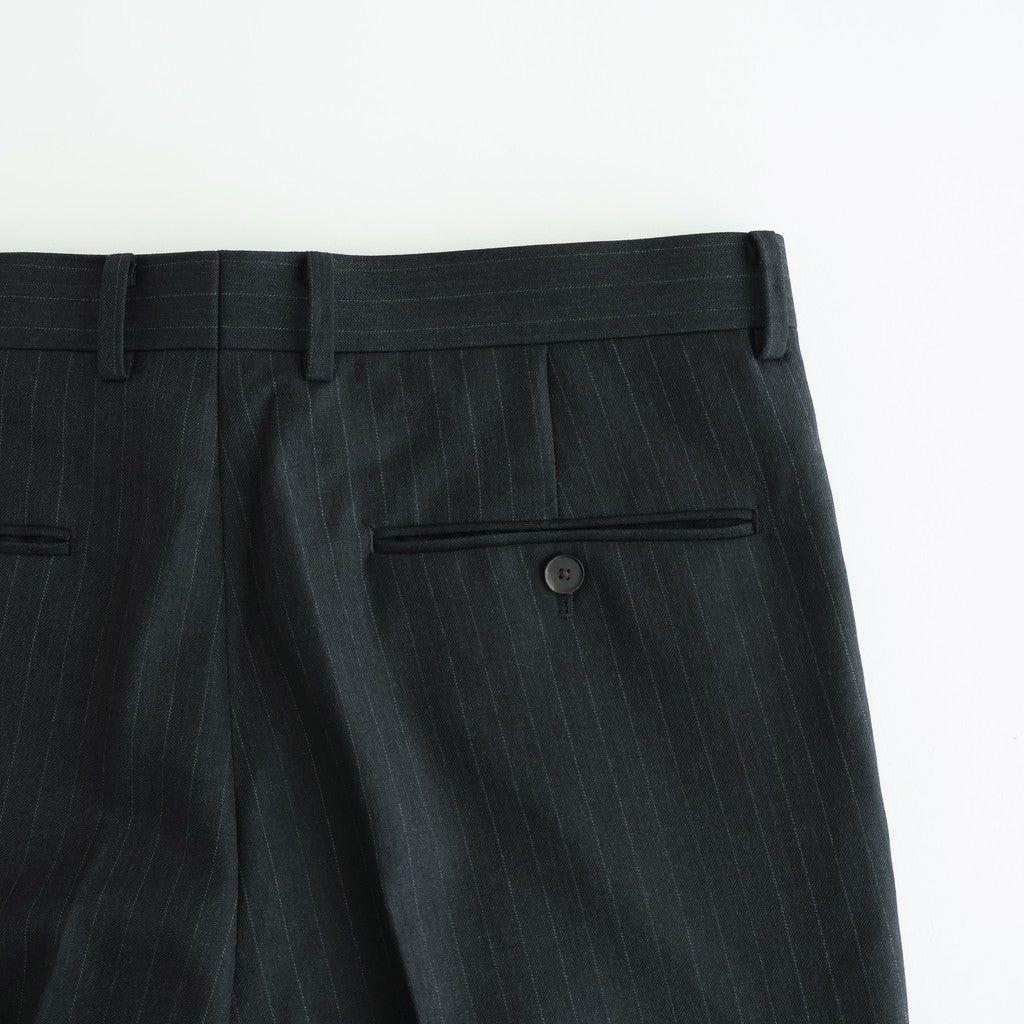 パンツ AURALEE BLUEFACED WOOL TWO-TUCK SLACKS 5